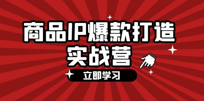 (12136期)商品-IP爆款打造实战营【第四期】,手把手教你打造商品IP,爆款 不断