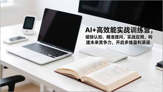 (16635期)AI+高效能实战训练营,破除认知、精准提问、实战应用,构建未来竞争力,开启多维盈利渠道