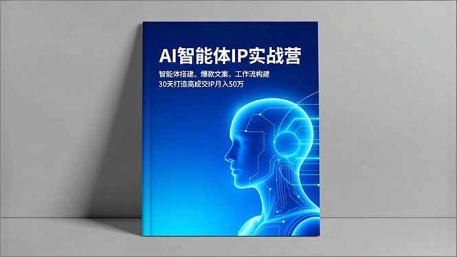 (16689期)AI智能体IP实战营,智能体搭建、爆款文案、工作流构建,30天打造高成交IP月入50万