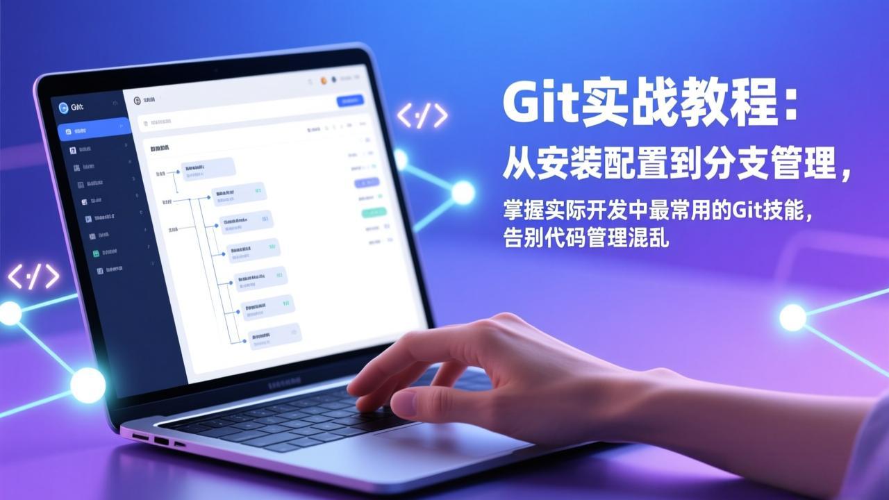 （17513期）Git实战教程：从安装配置到分支管理，掌握实际开发中最常用的Git技能，告别代码管理混乱