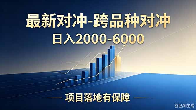 (18843期)跨品种对冲震撼首发!日收益2000-6000+,项目绿色长久,安全稳健,合规靠谱,可批量放大